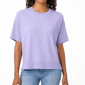 Splendid Women's M Pullover Sweater Blue Viscose Blend H0391